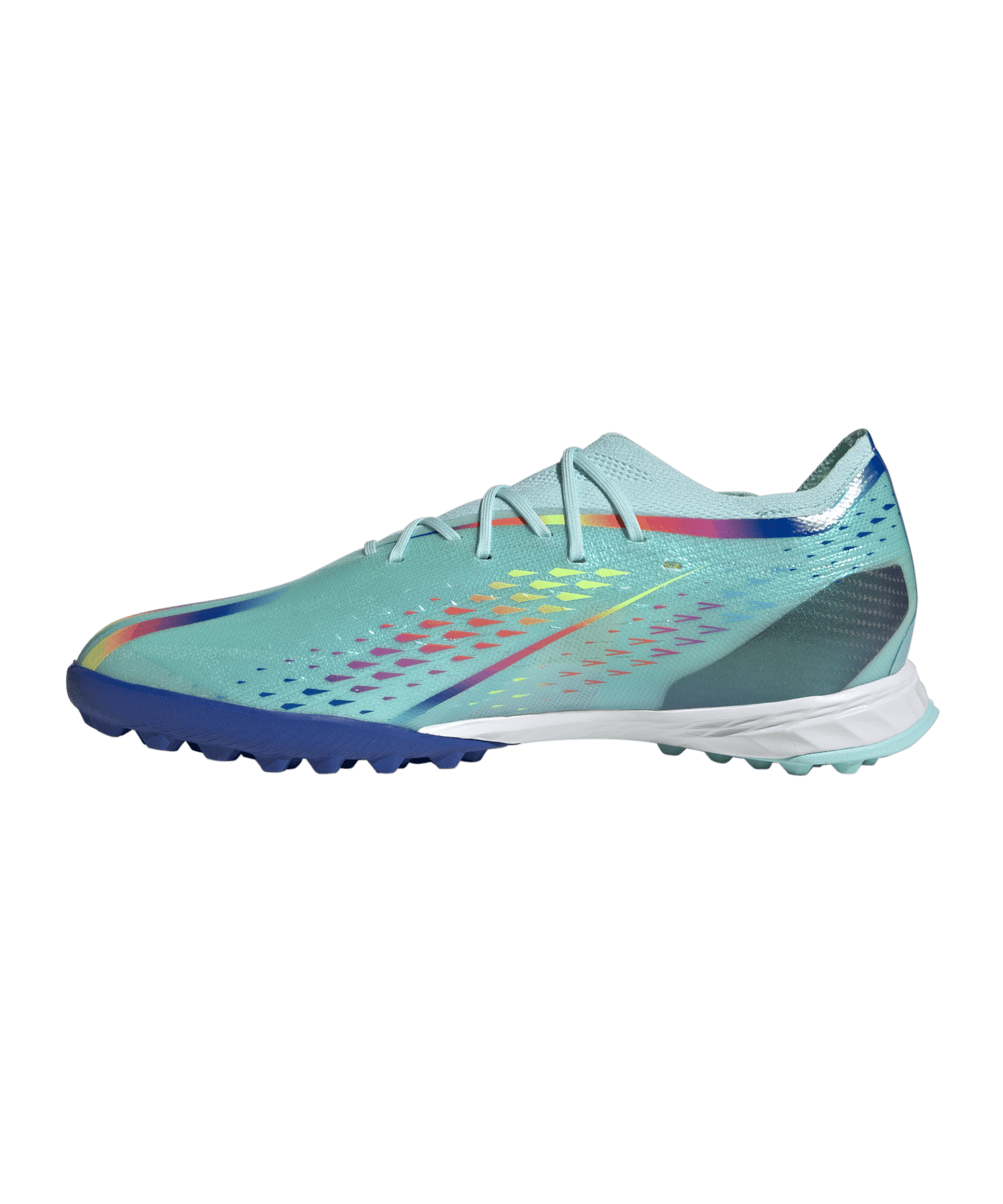 adidas X Speedportal.1 TF Al Rihla Türkis Blau - blau