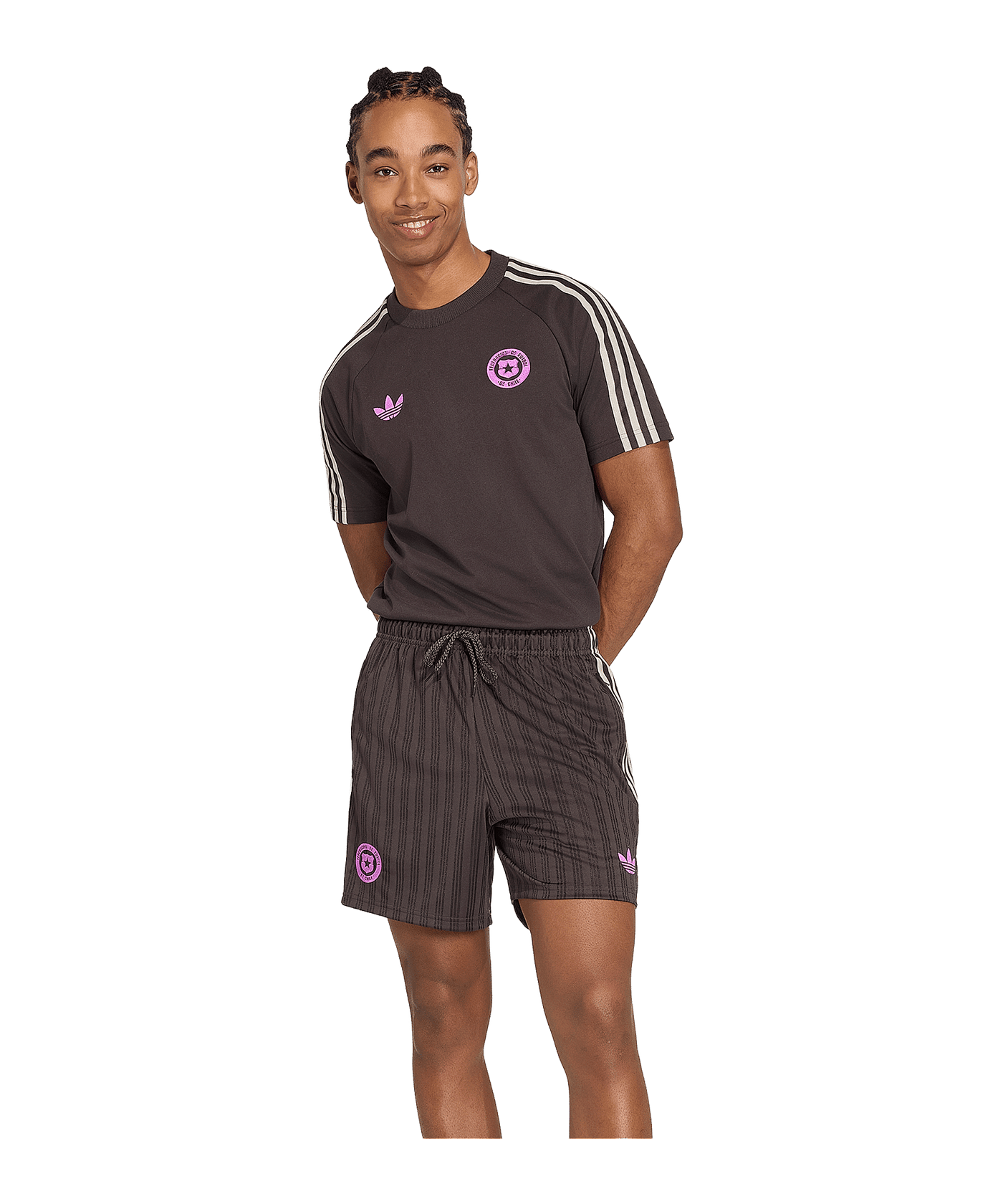 adidas FFCH Chile Originals T-Shirt Braun - braun