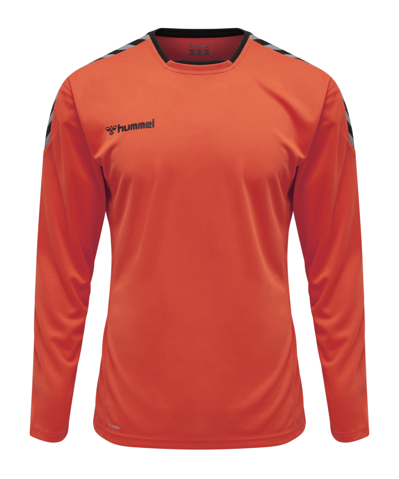 Hummel hmlAUTHENTIC Poly Trikot langarm Rot F3487 - rot