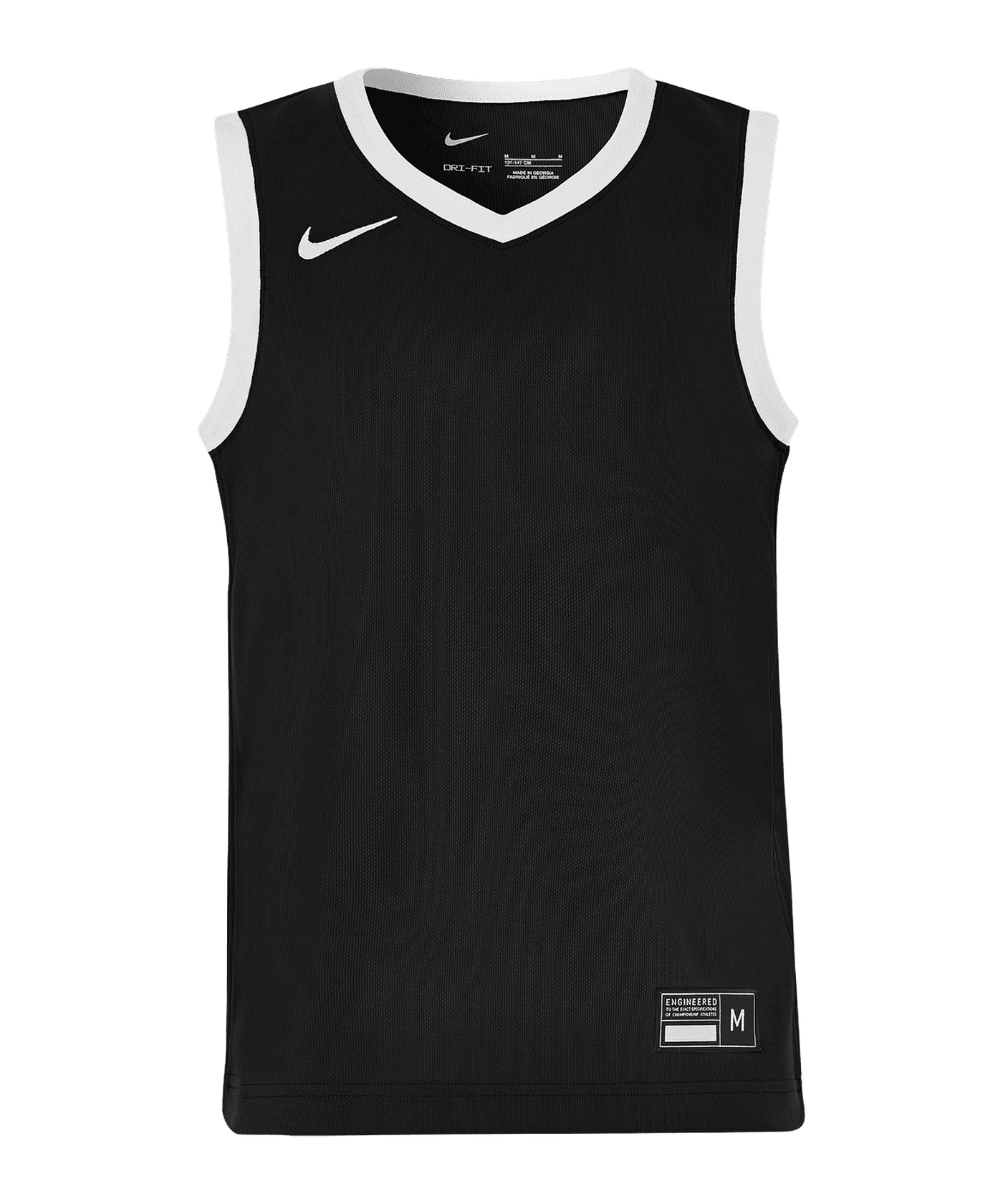 Nike Team25 Basketball Stock Trikot Kids Schwarz F010 - schwarz