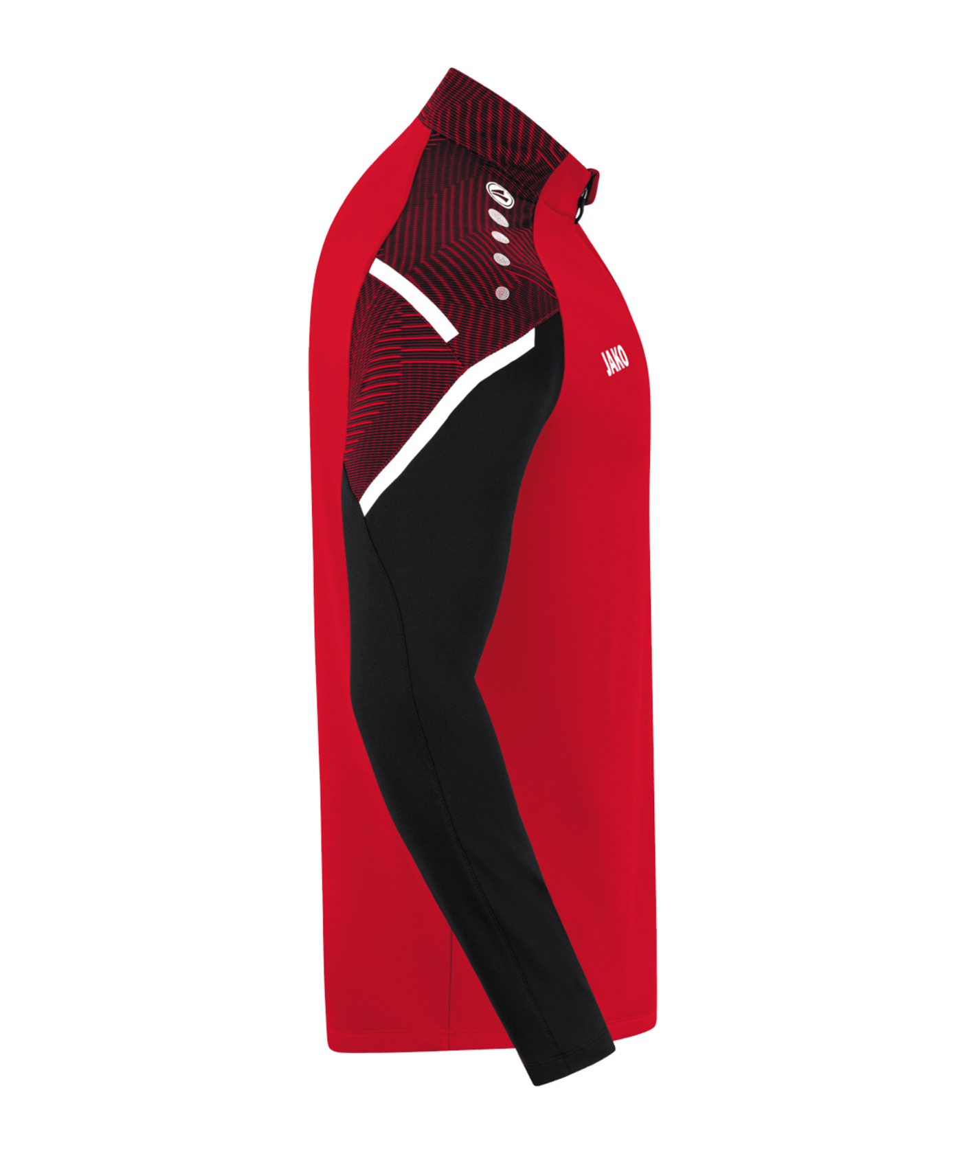JAKO Performance Ziptop Kids Rot Schwarz F101 - rot