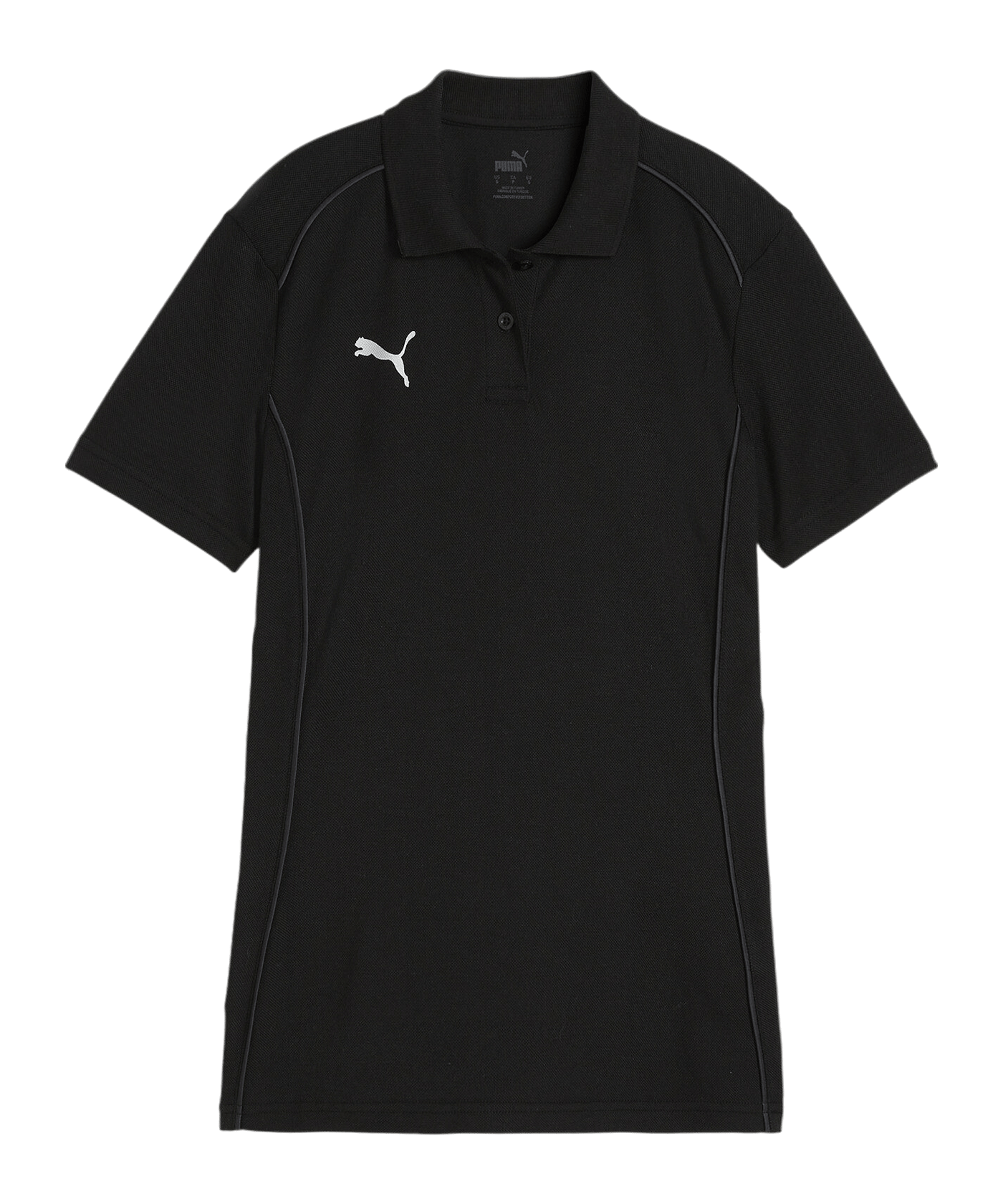 PUMA teamFINAL Casuals Poloshirt Damen Schwarz F03 - schwarz