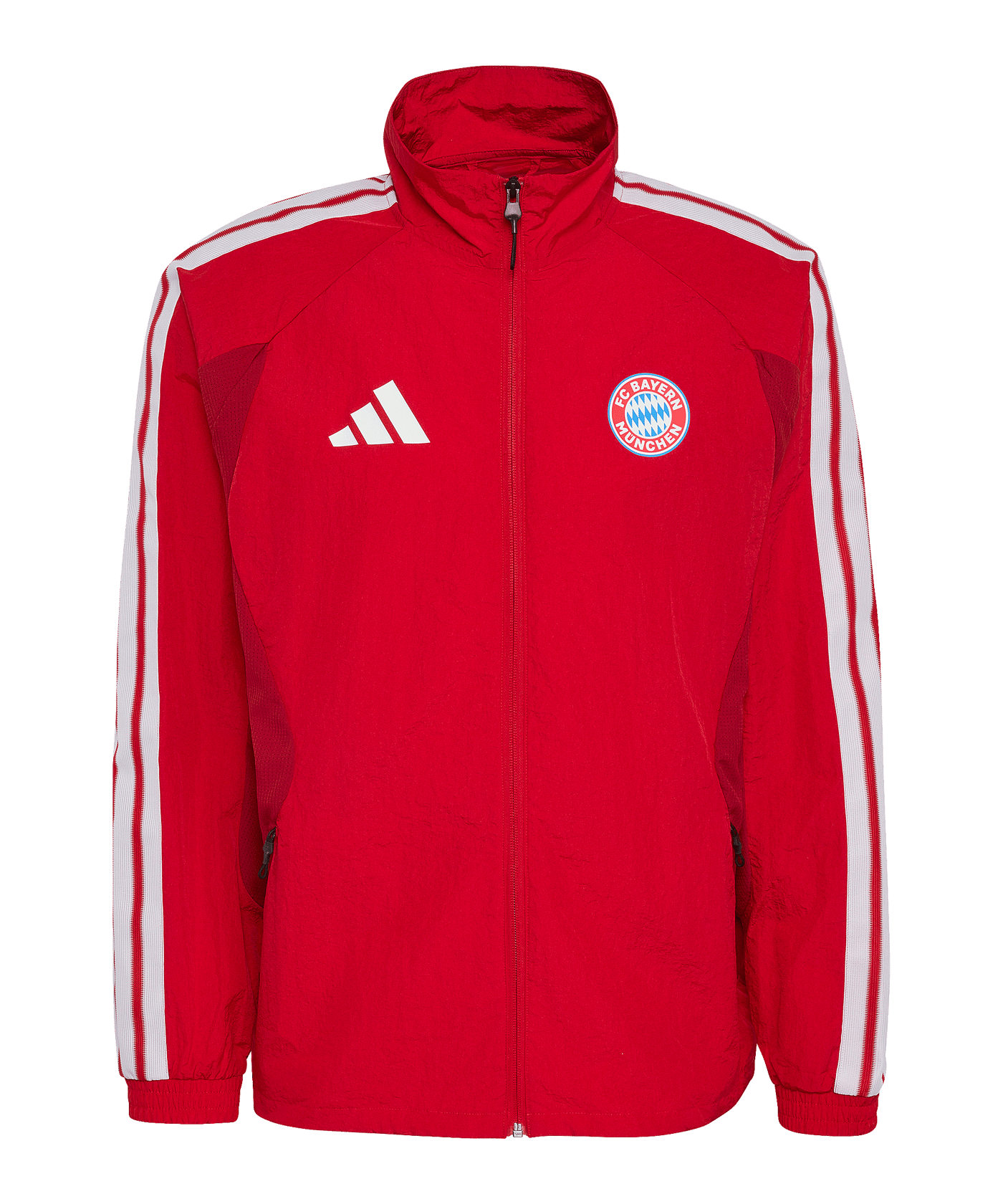 adidas FC Bayern München Anthem Jacke Rot - rot