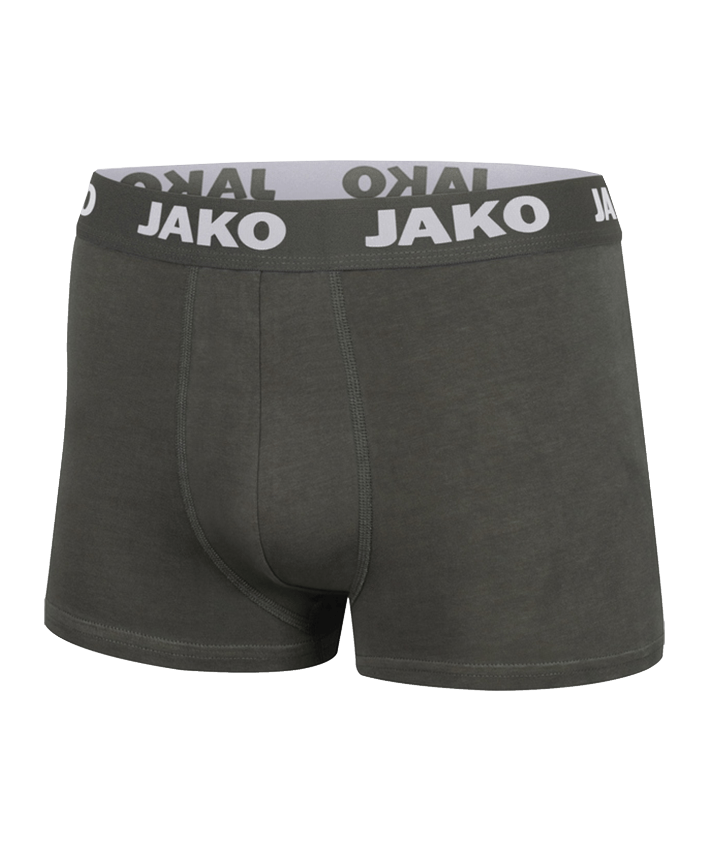 Jako Boxershorts Basic 2er Pack Grau F21 - grau