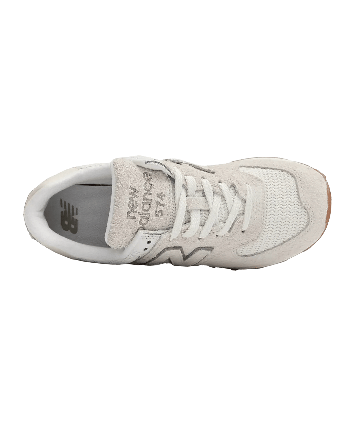 New Balance 574 Sneaker Damen Weiß - weiss