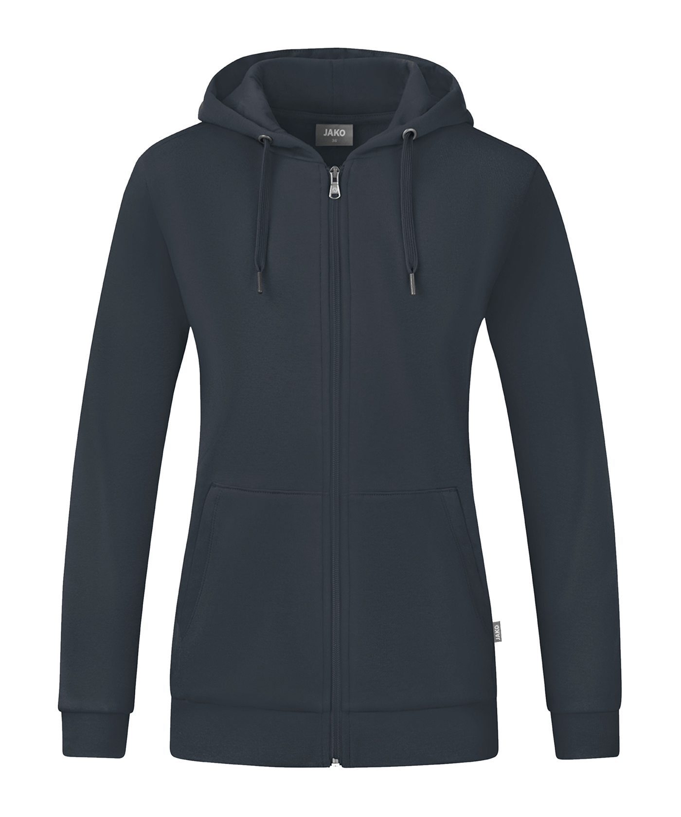 Jako Organic Kapuzenjacke Damen Grau F830 - grau