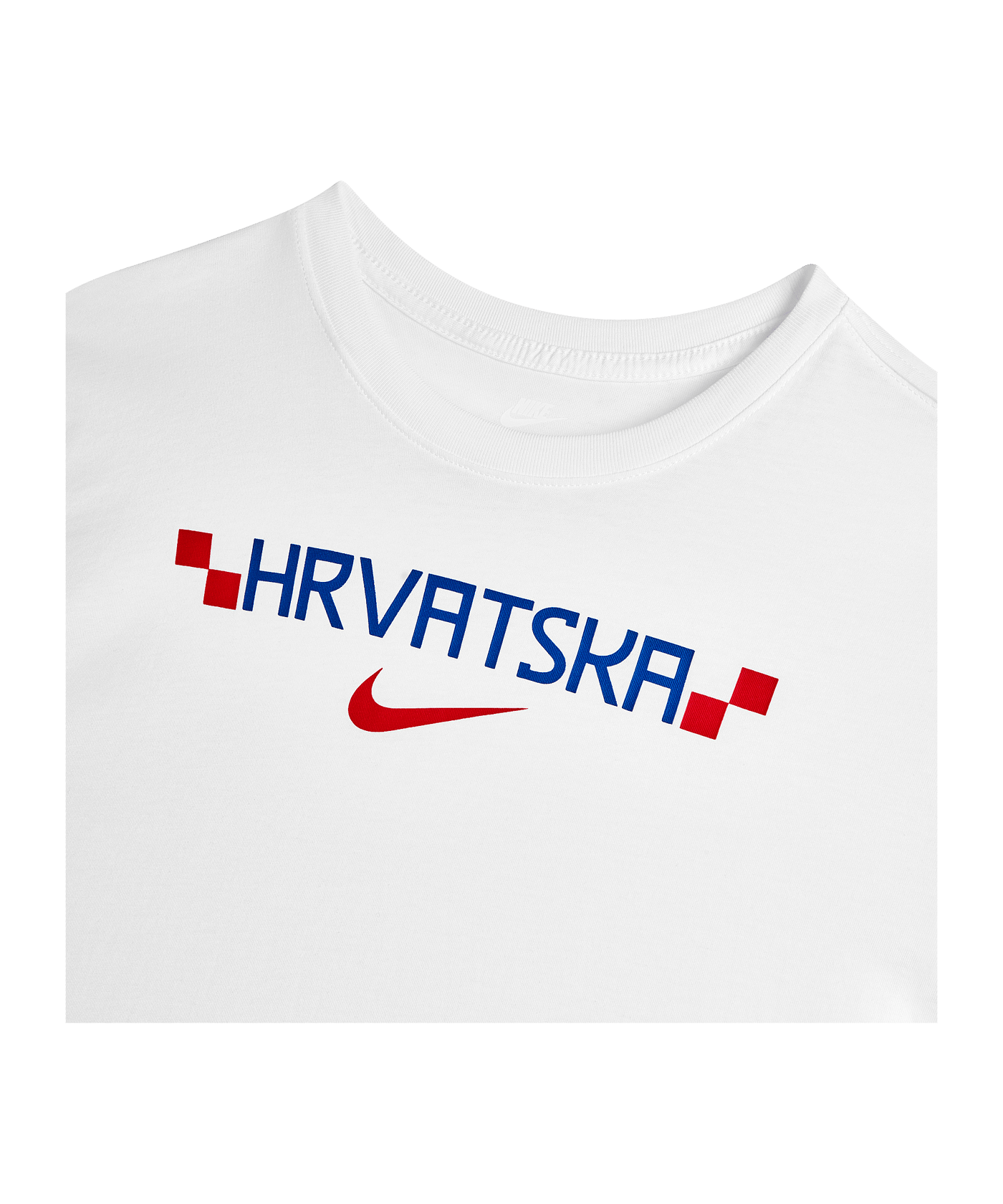 Nike HNS Kroatien Graphic T-Shirt Weiß F100 - weiss