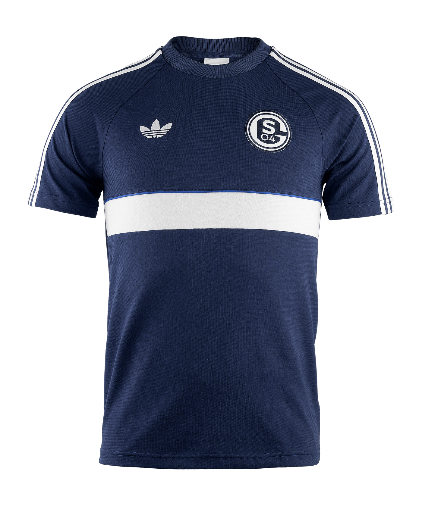 adidas Originals FC Schalke 04 T-Shirt Blau - blau