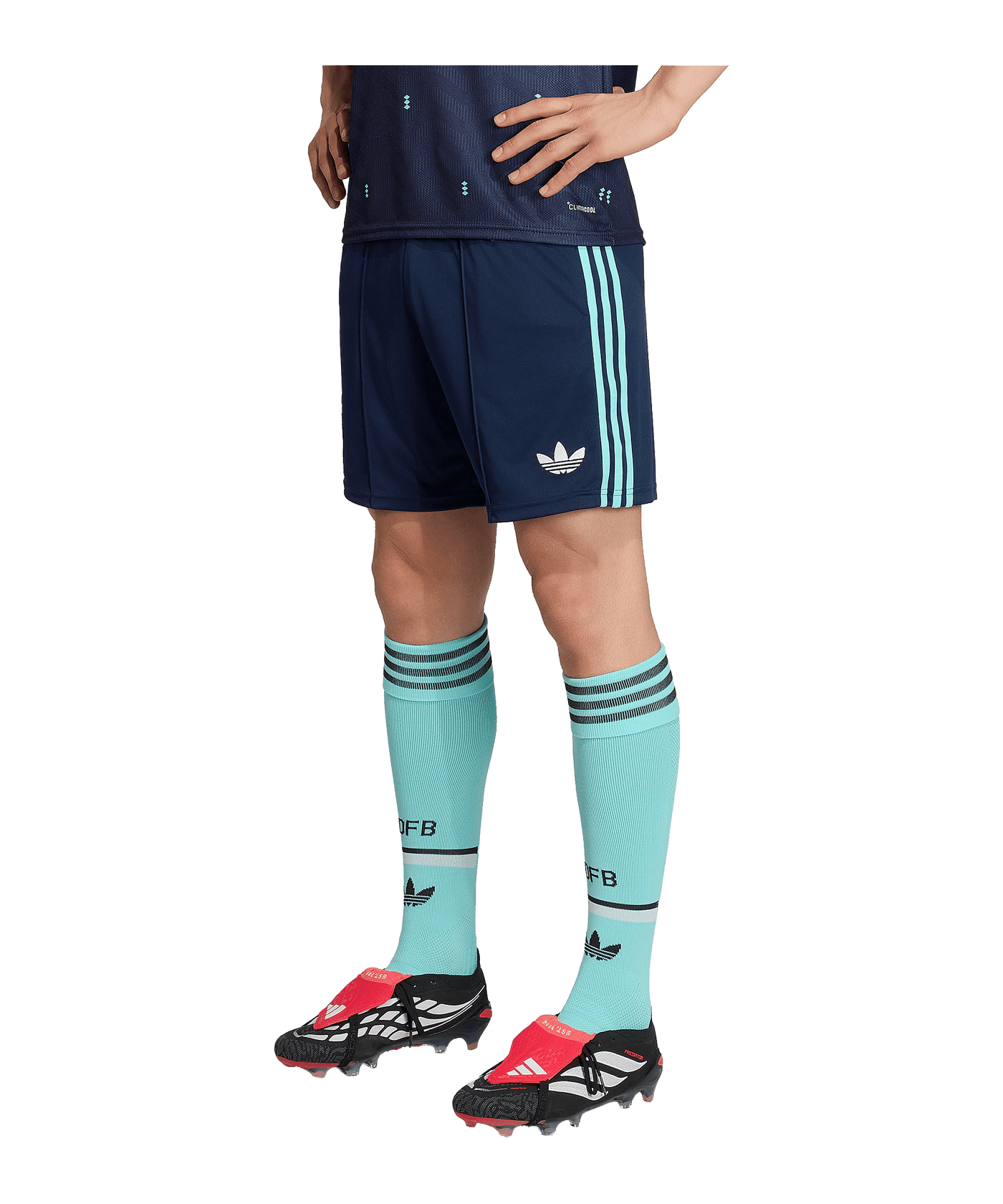 adidas DFB Deutschland Short Away WM 2026 Blau - blau