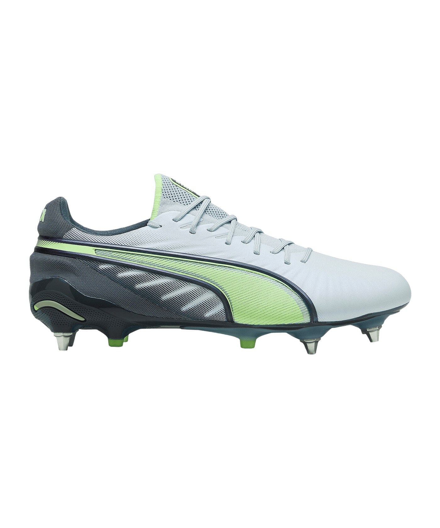 PUMA KING Ultimate MxSG Lights Out Blau Grün F03 - blau