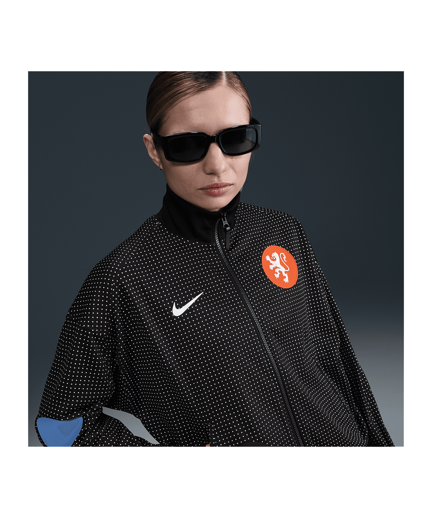 Nike Niederlande Anthem Jacke Damen Schwarz F010 - schwarz