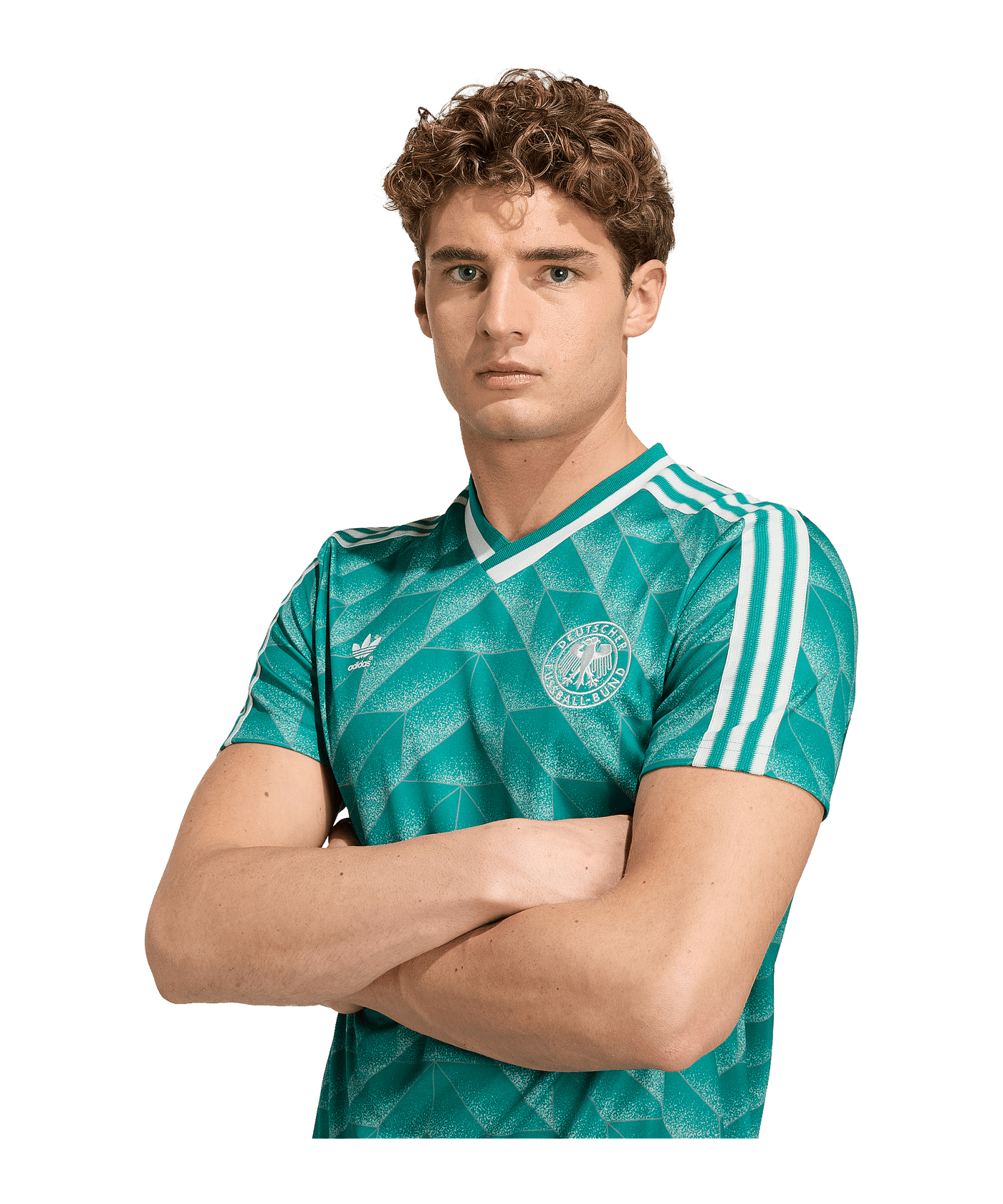 adidas DFB Deutschland Bringback 1990 Trikot Away Grün - gruen