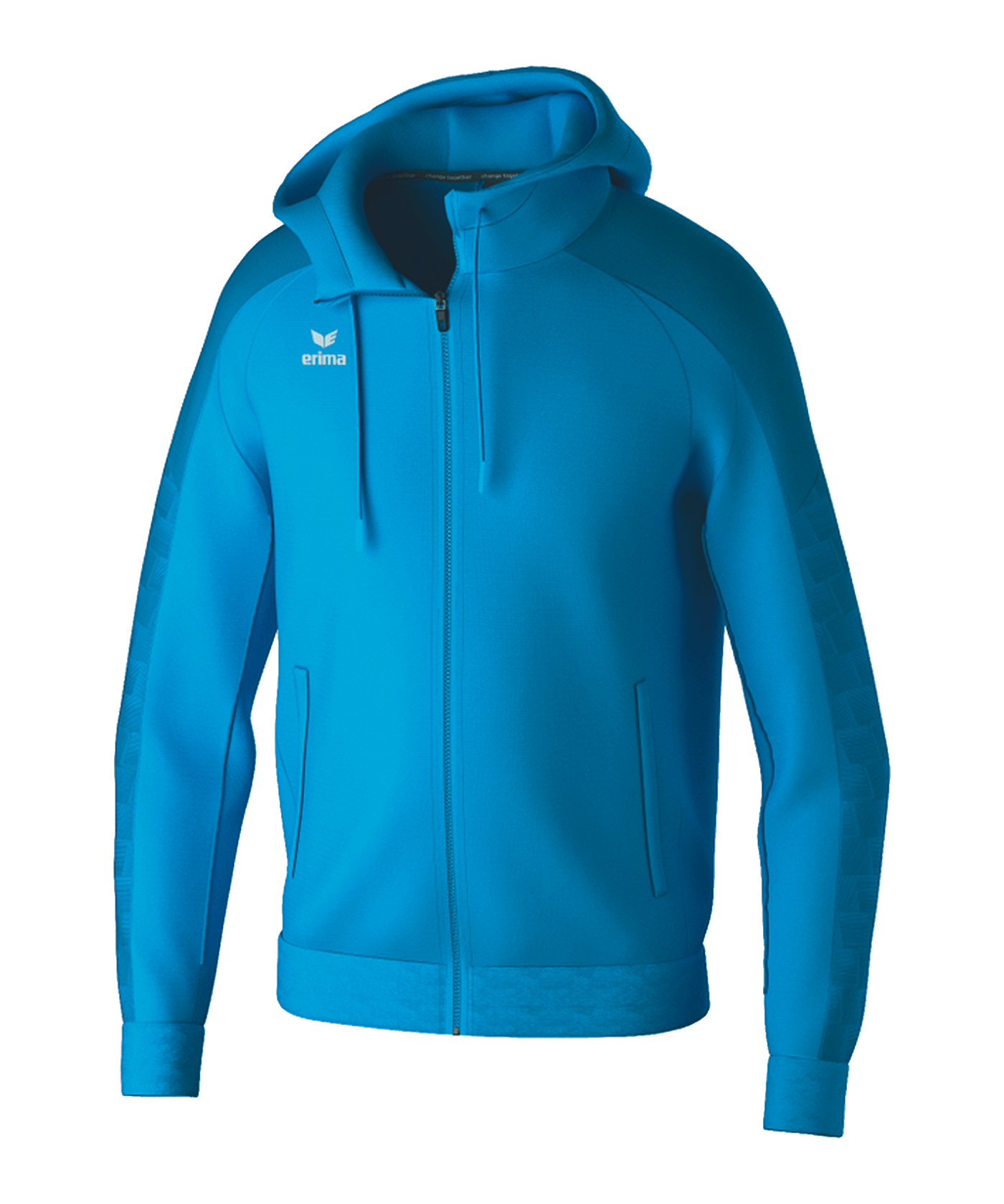 Erima EVO STAR Kapuzenjacke Blau - blau