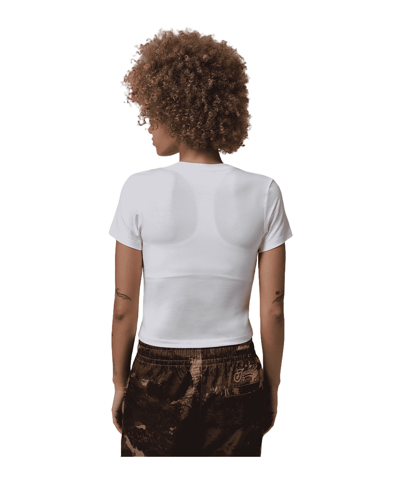 Jordan FLT SS TMID GFX MJ T-Shirt Damen Weiß F100 - weiss