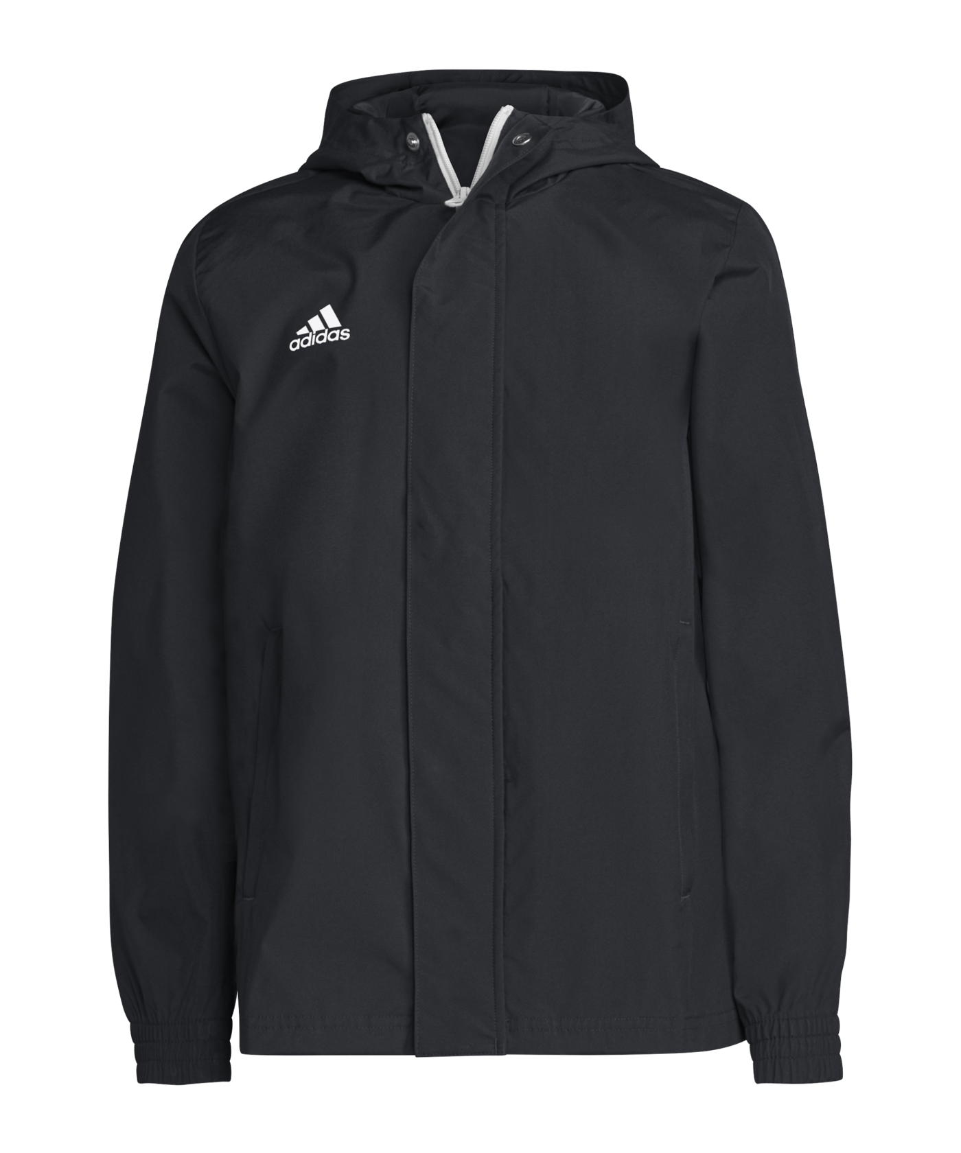 adidas Entrada 22 Allwetterjacke Kids Schwarz - schwarz