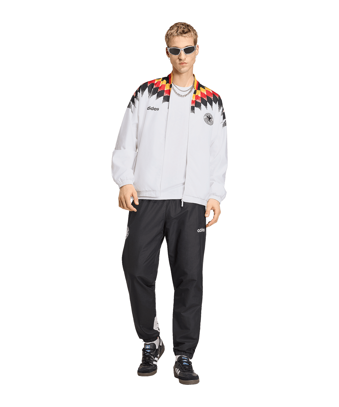 adidas DFB Deutschland Bringback 1994 Track Jacke Weiß - weiss