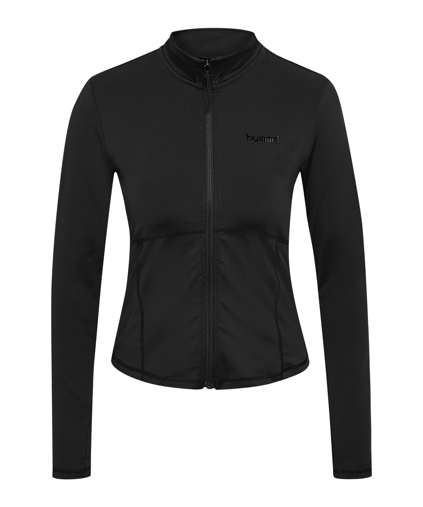 hummel hmlPRIMA W ZIP BLOUSE Jacke Damen Schwarz F2001 - schwarz