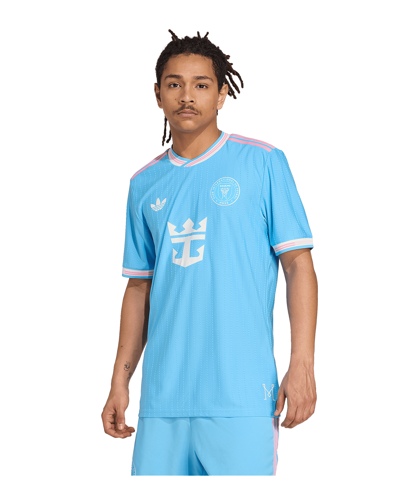 adidas Inter Miami Authentic Messi Trikot 3rd 2025/2026 Blau - blau