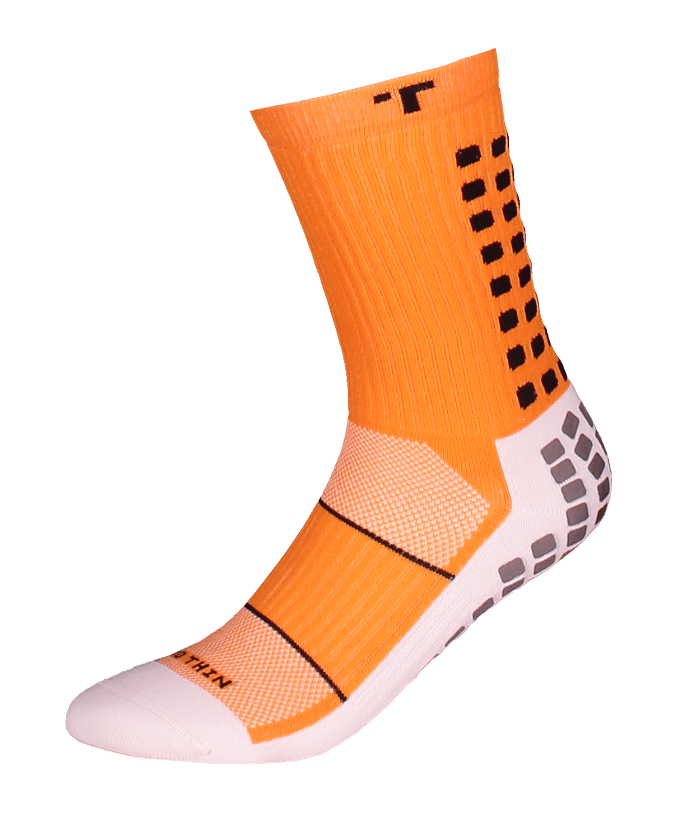 TruSox Mid Calf Thin 3.0 Socken Orange Schwarz - orange