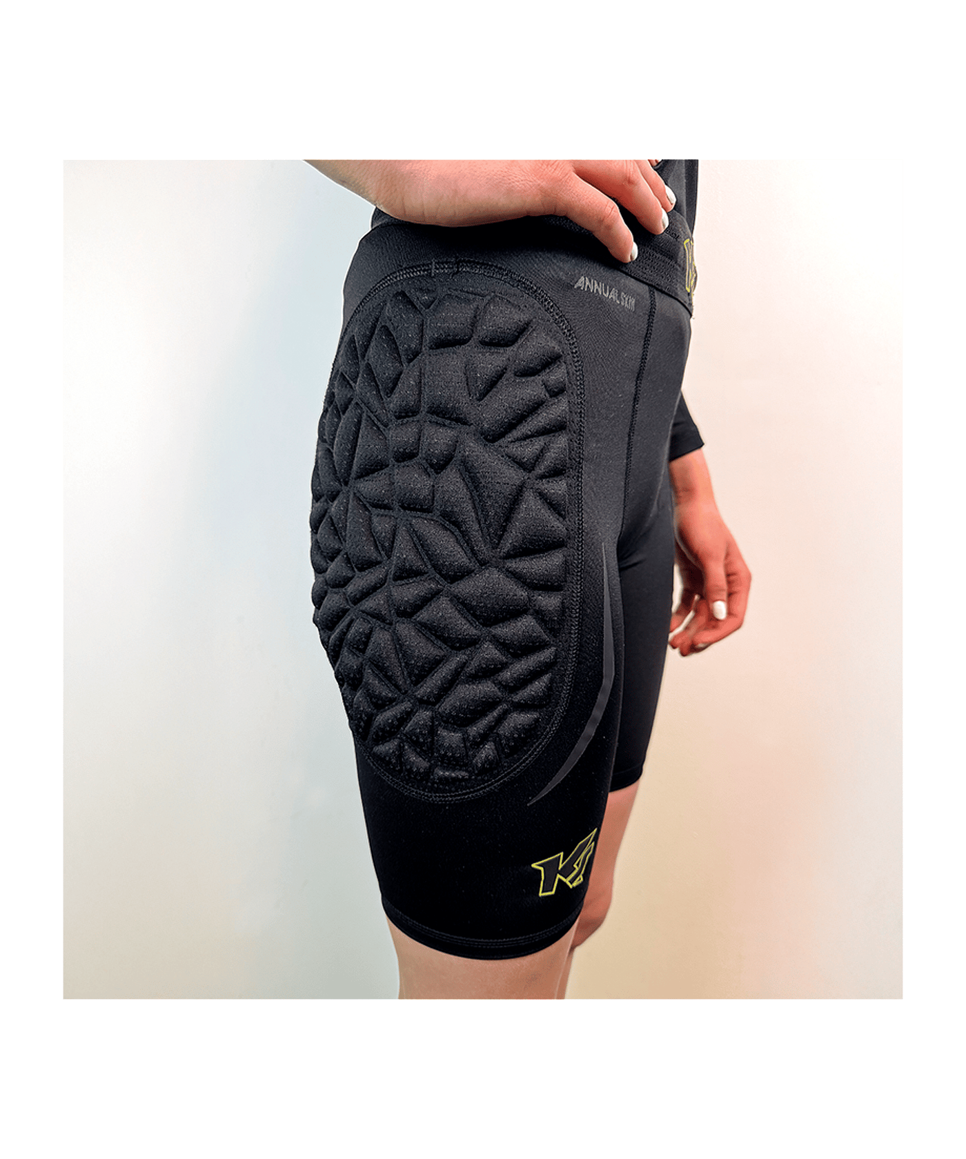 KEEPERsport PowerPadded Underwear Shorts Schwarz - schwarz