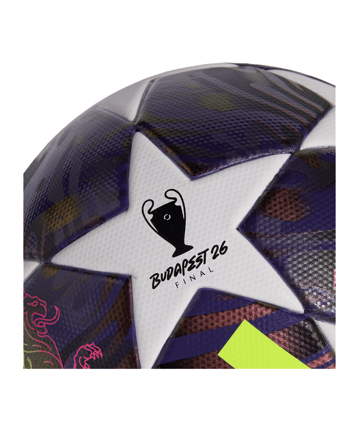 adidas UEFA Champions League Final League J290 Trainingsball 2025/2026 Kids Lila - lila