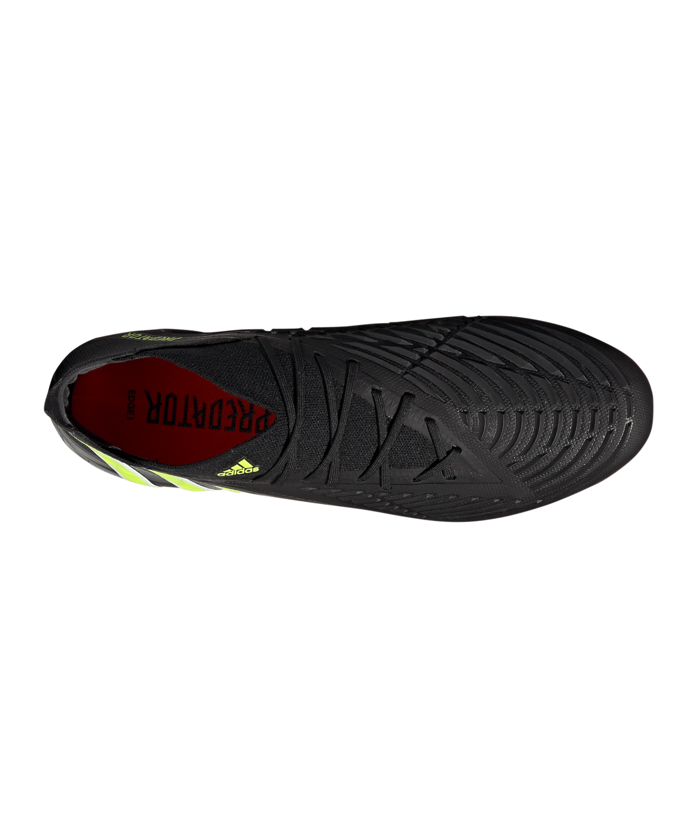 adidas Predator EDGE.1 FG Shadowportal Schwarz Gelb - schwarz