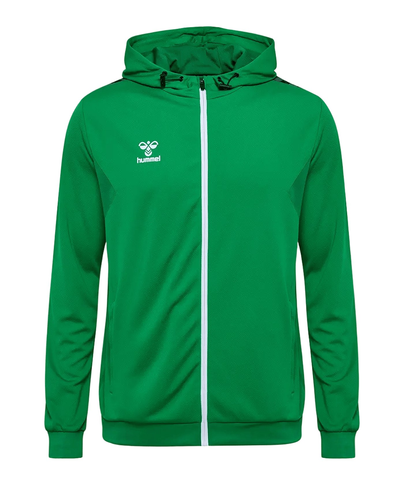 Hummel hmlAUTHENTIC PL Kapuzenjacke Grün F6235 - gruen