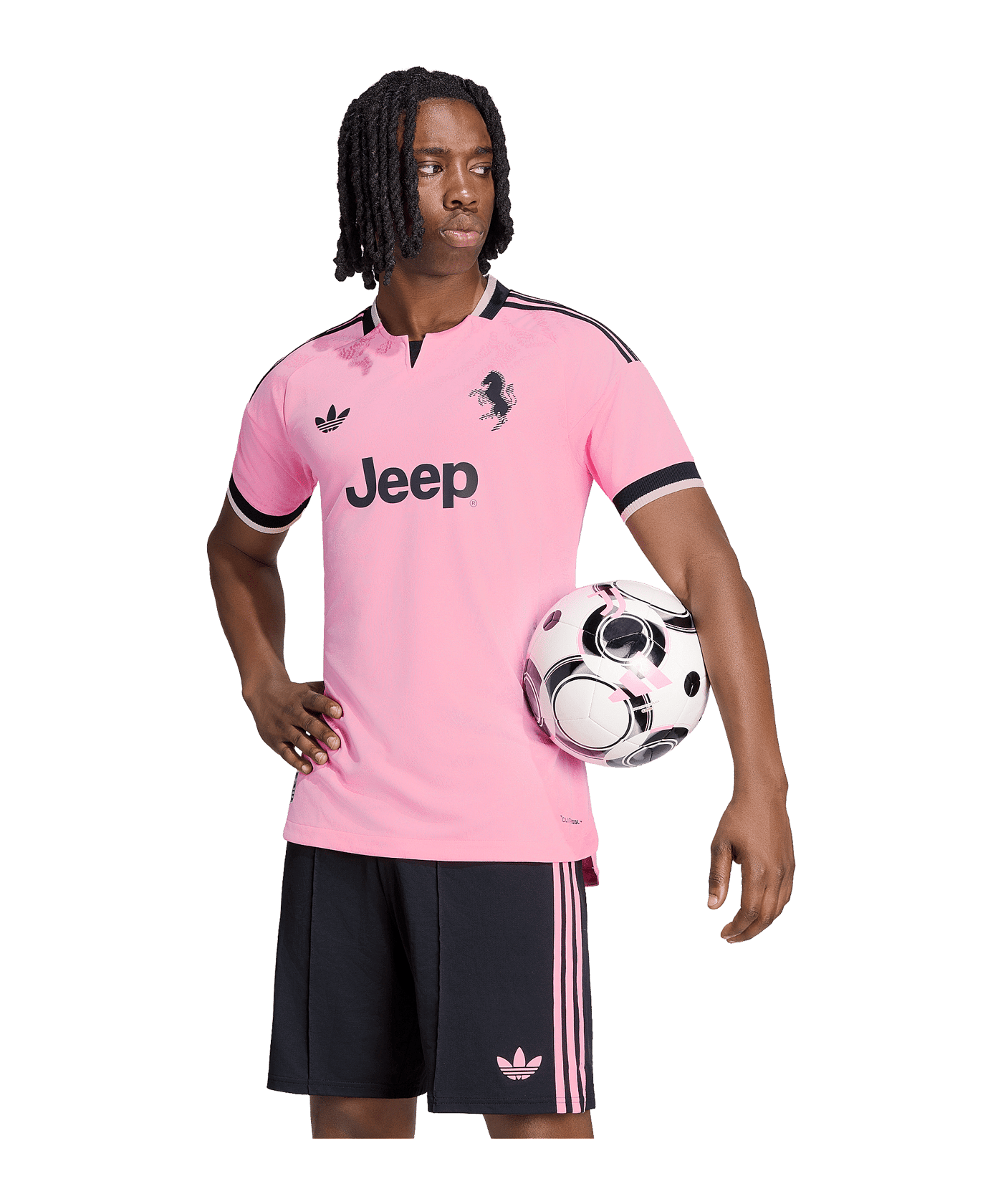adidas Juventus Turin Authentic Trikot Away 2026/2027 Rosa - rosa