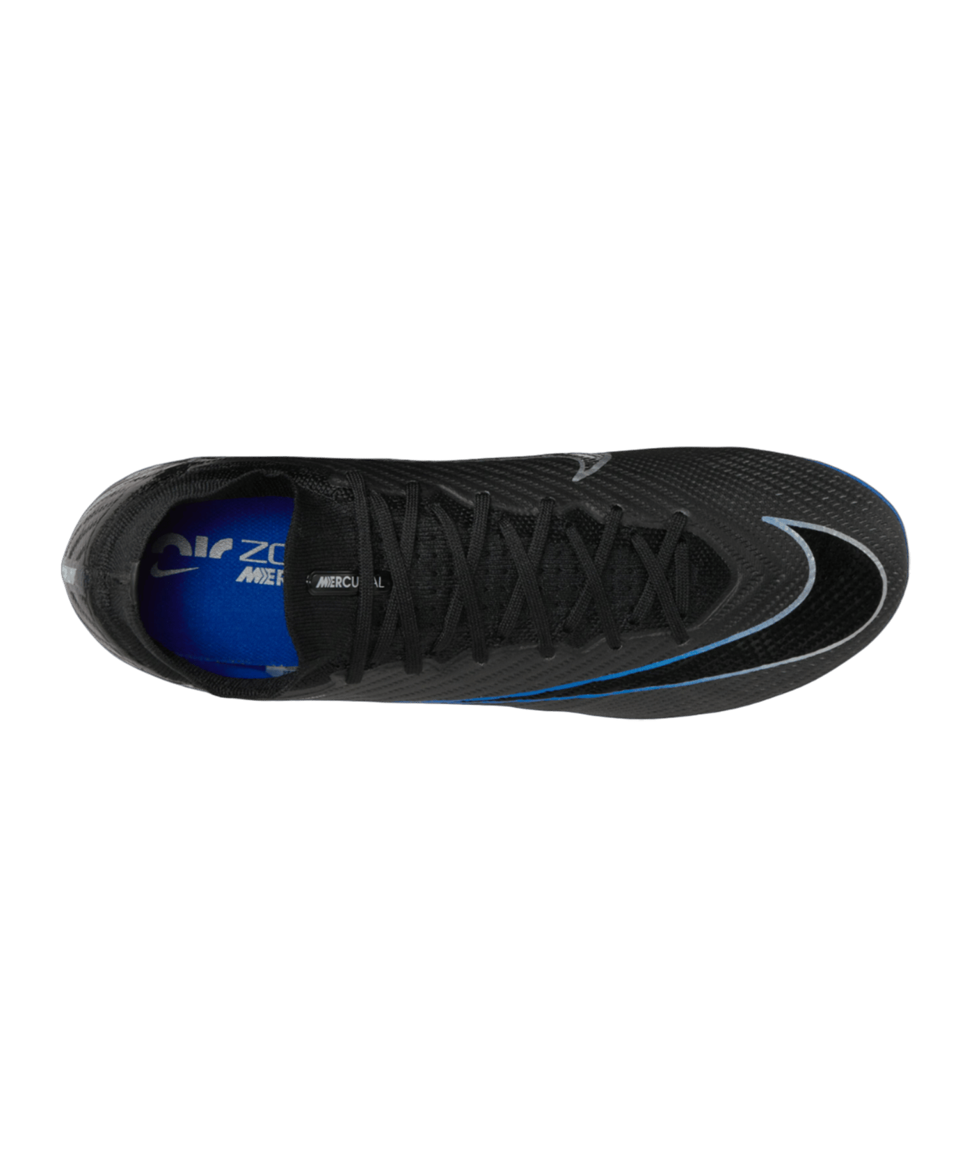Nike Air Zoom Mercurial Superfly IX Elite SG-Pro AC Schwarz Silber Blau F040 - schwarz