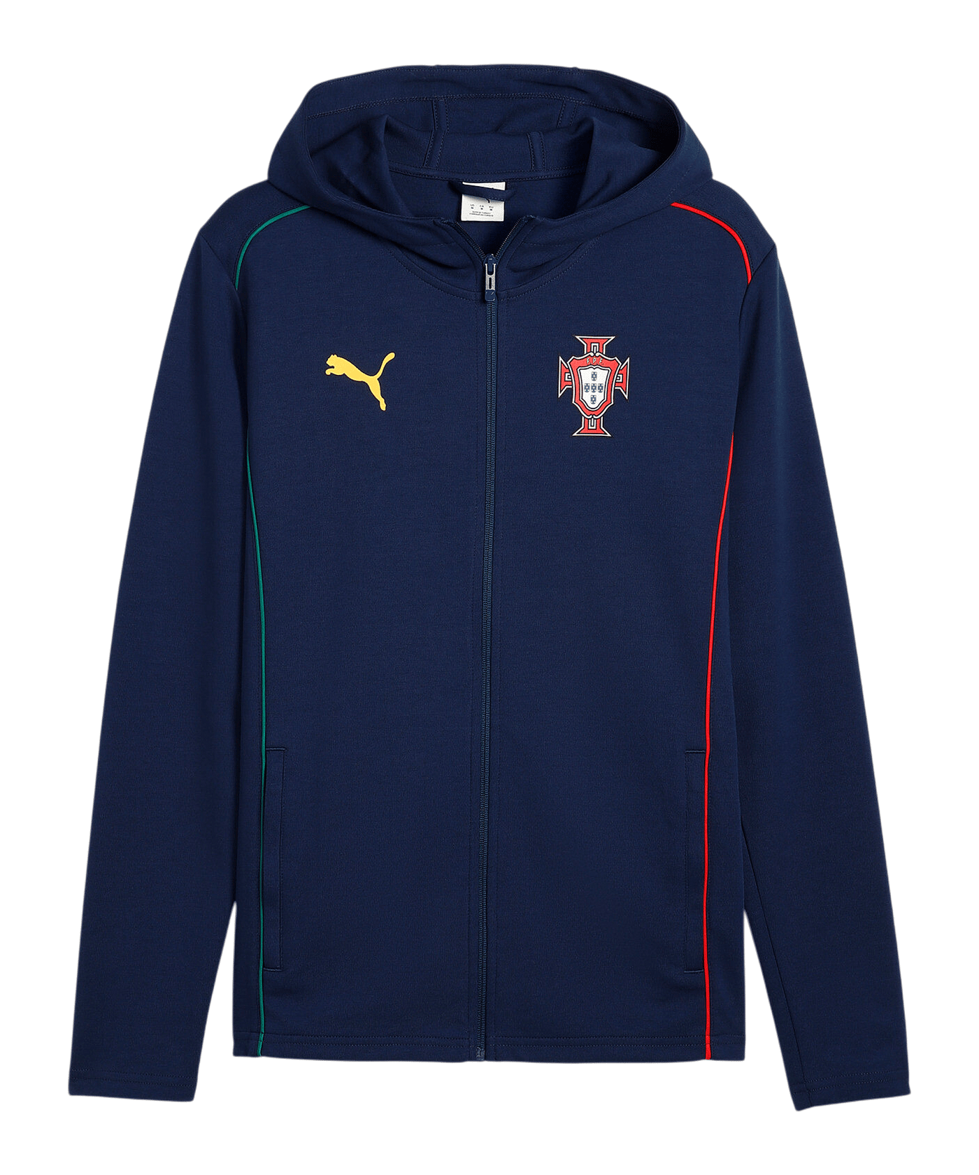 PUMA Portugal CasuaHooded Kapuzenjacke Blau F17 - blau