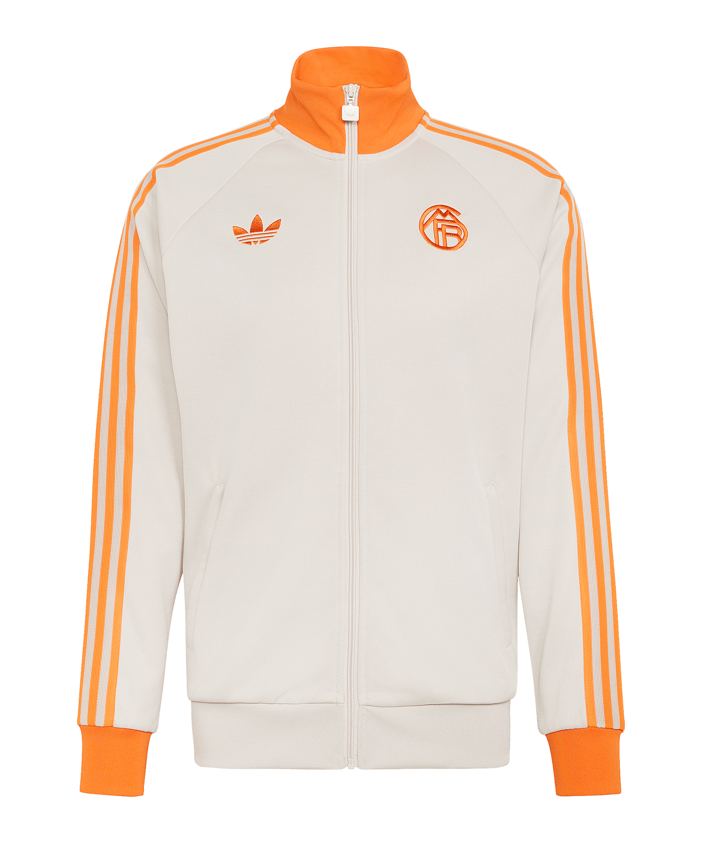 adidas FC Bayern München Originals Trainingsjacke Beige - beige