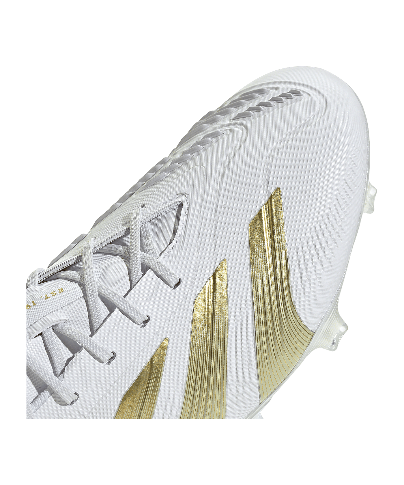 adidas Predator Elite FG Day Spark Weiss Gold - weiss