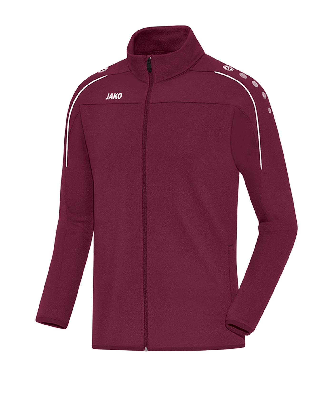Jako Classico Freizeitjacke Kids Dunkelrot F14 - rot