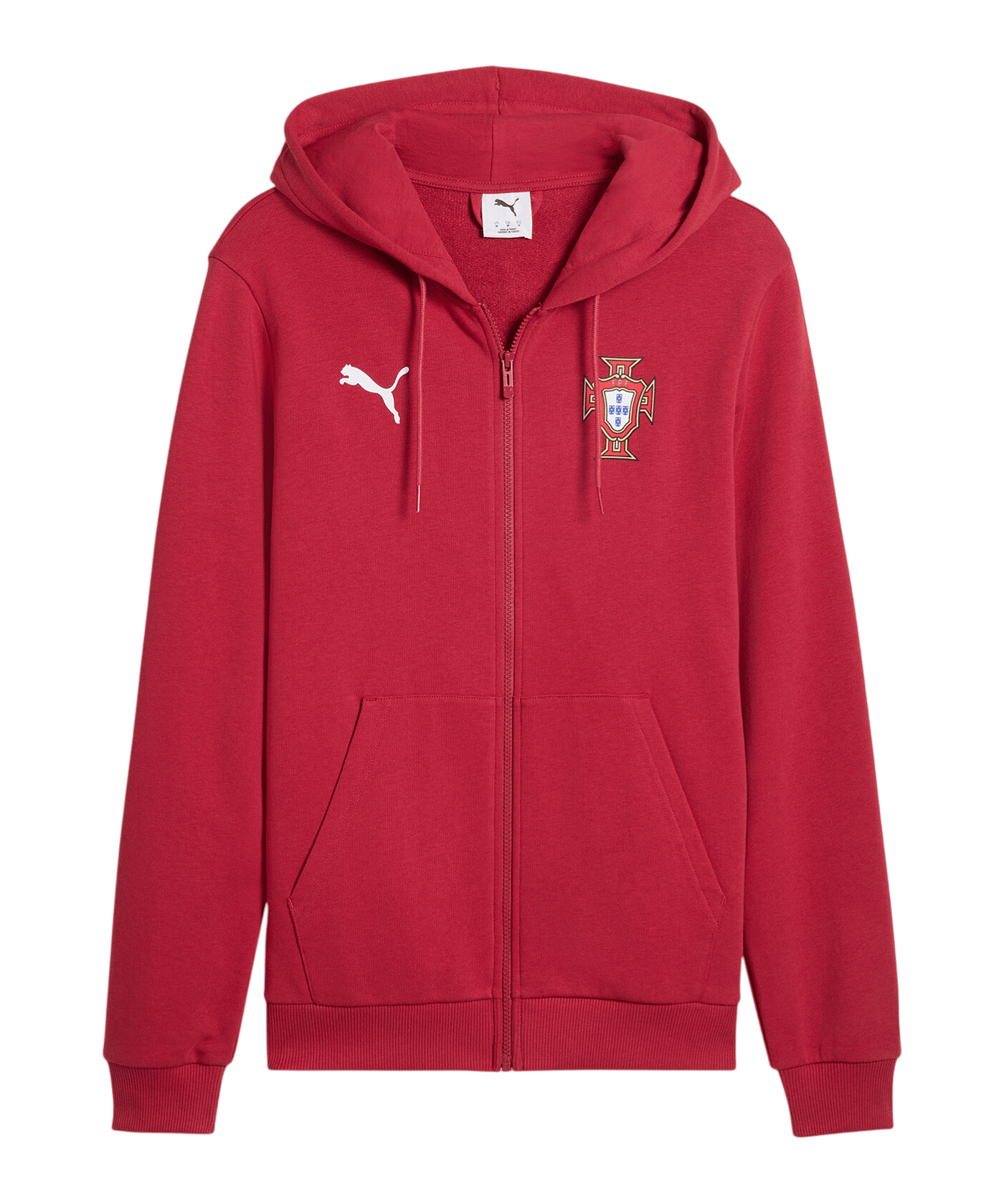PUMA FPF Portugal FtblCulture Kapuzenjacke Rot F27 - rot