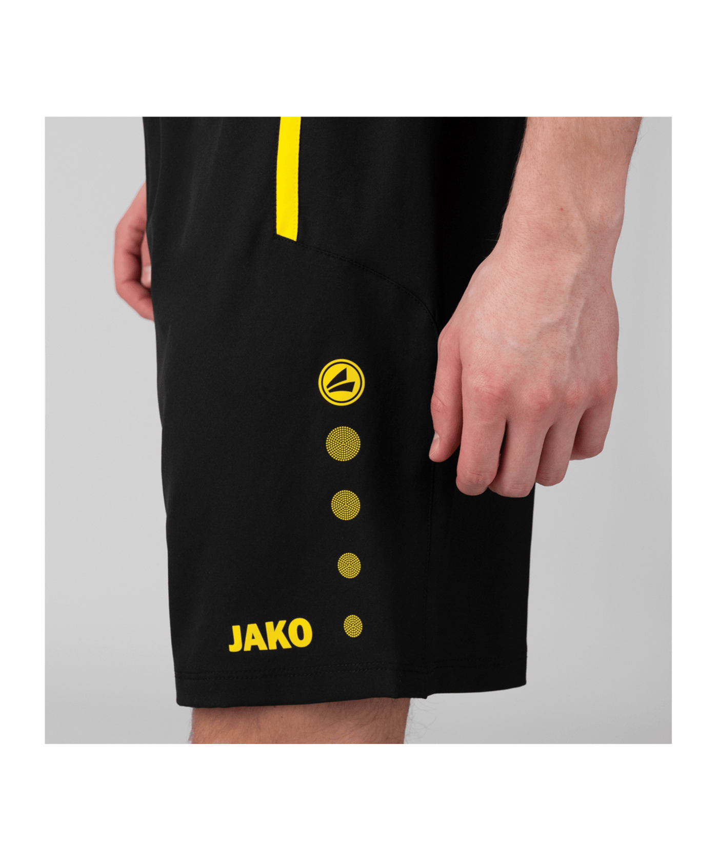 JAKO Allround Trainingsshort Schwarz F803 - schwarz