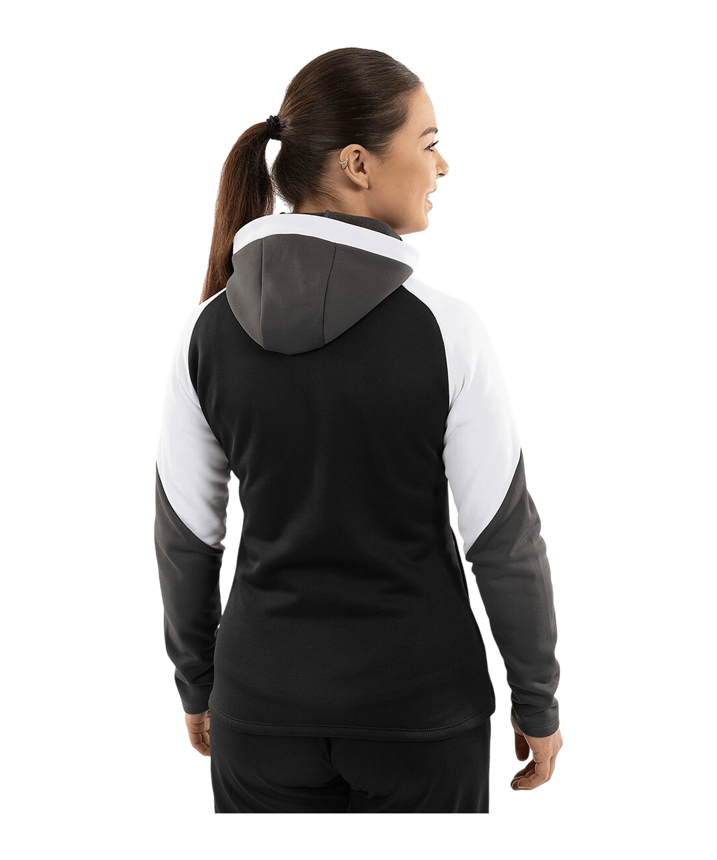 JAKO Dynamic Kapuzenjacke Damen Schwarz F826 - schwarz