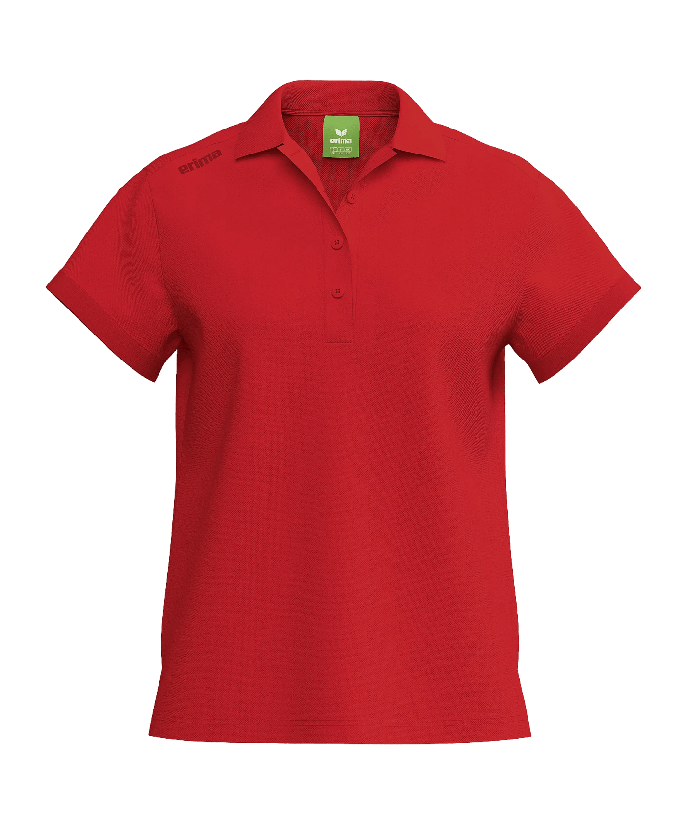 Erima TS Polo Damen Rot F2112625 - rot
