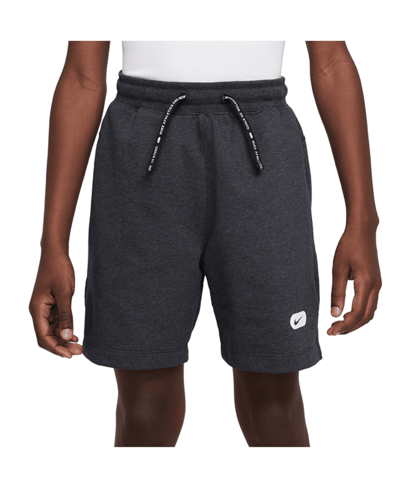Nike Fleece Trainingsshort Kids Schwarz F010 - schwarz