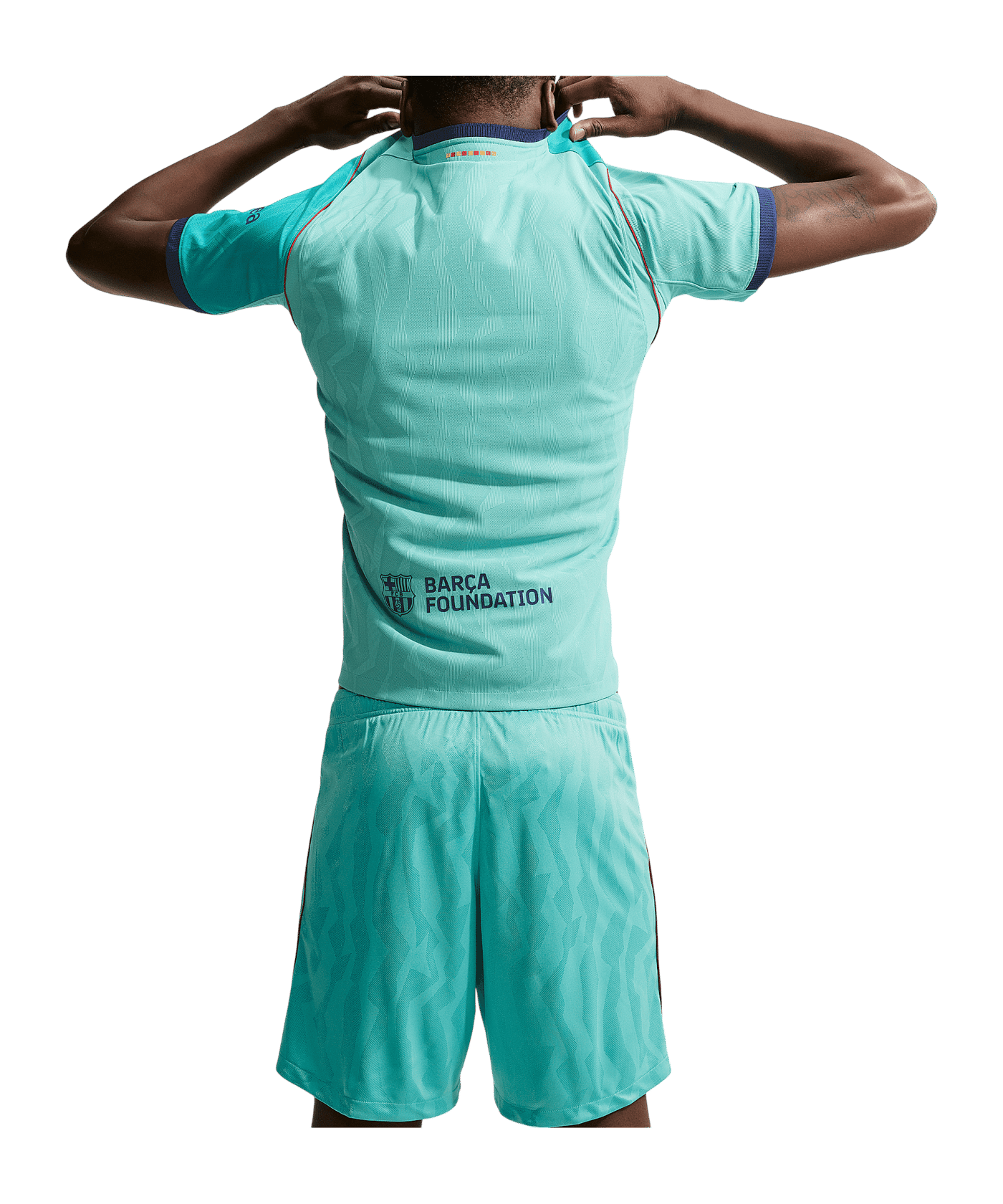 Nike FC Barcelona Short 3rd 2026/2027 Grün F345 - gruen
