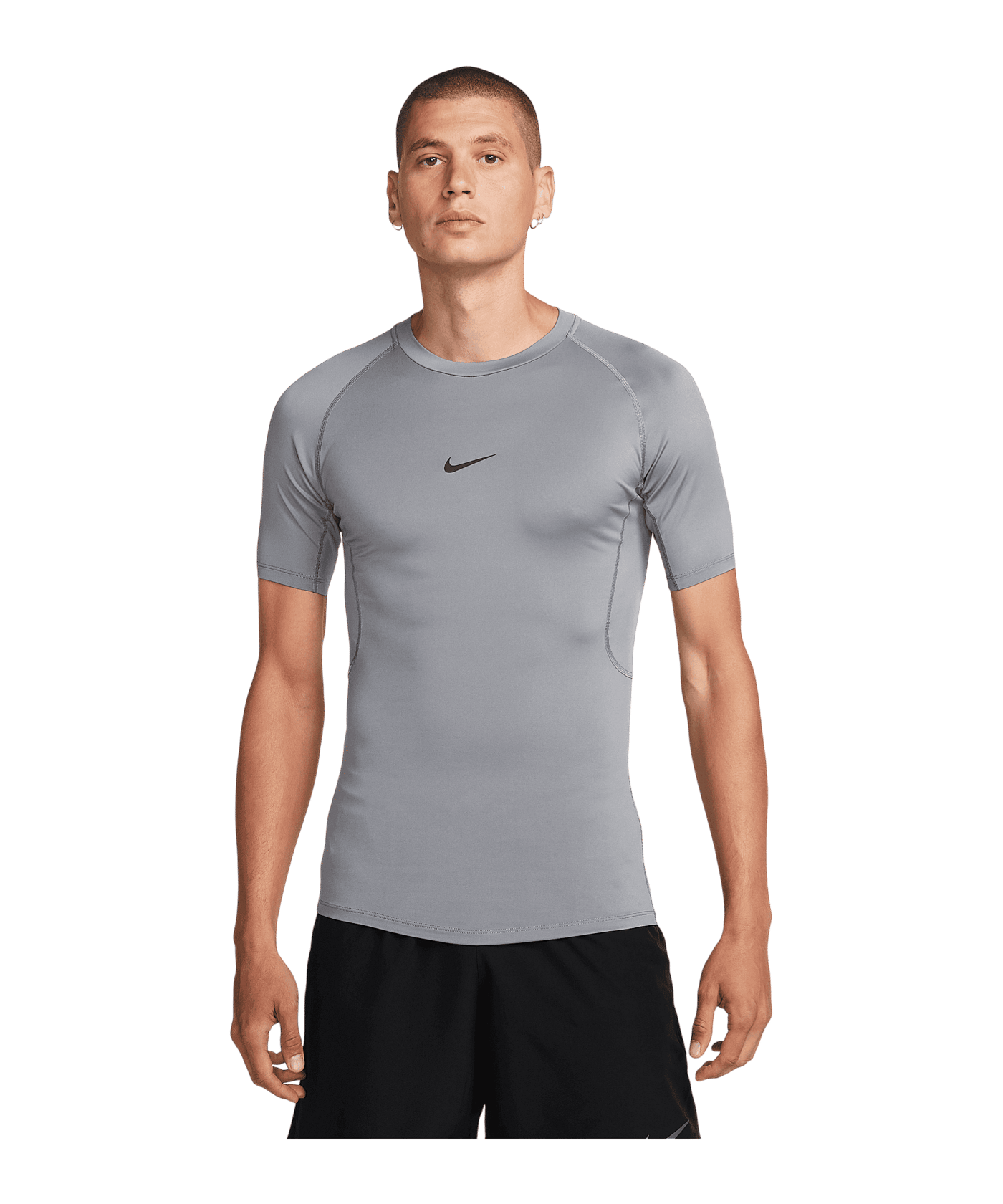Nike Pro Dri-Fit Training T-Shirt Grau F084 - grau