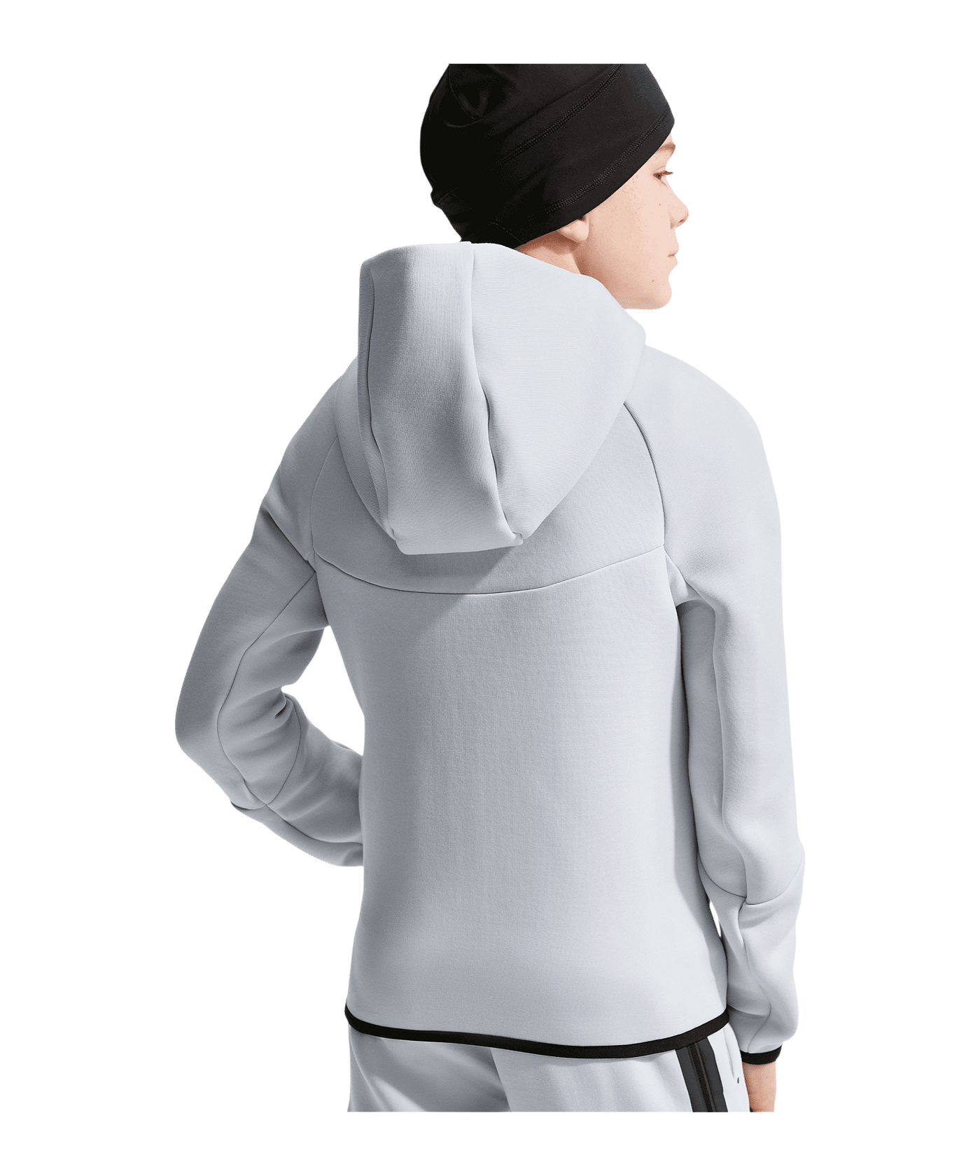Nike KNVB Niederlande Tech Fleece Kapuzenjacke Kids Grau F025 - grau