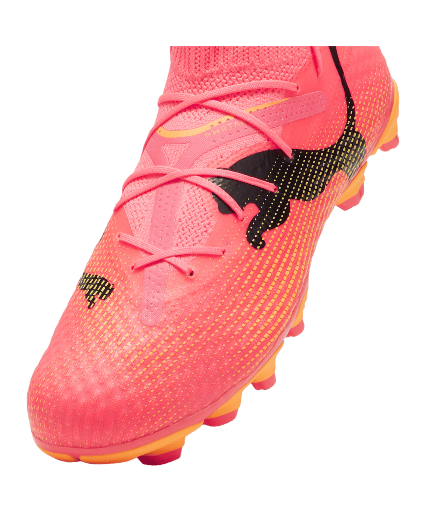 PUMA FUTURE 7 Pro FG/AG Jr Kids The Forever Faster Rosa Schwarz F03 - rosa