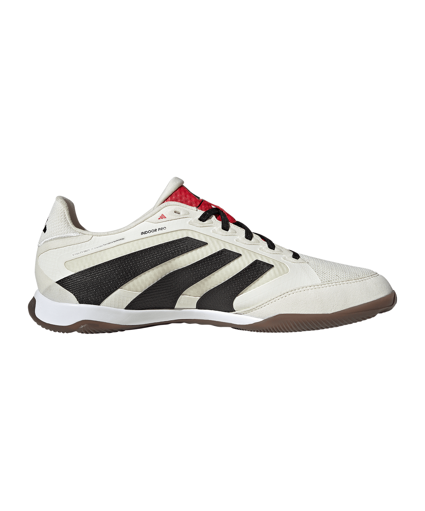 adidas Predator Pro IN Champagne Weiss Schwarz - weiss