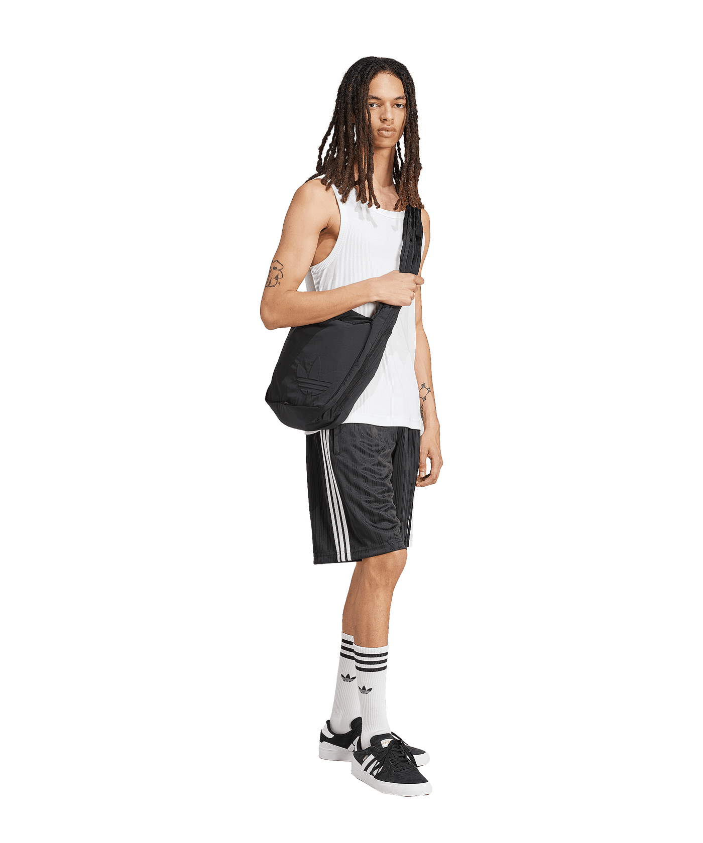 adidas Originals Poly Short Schwarz - schwarz