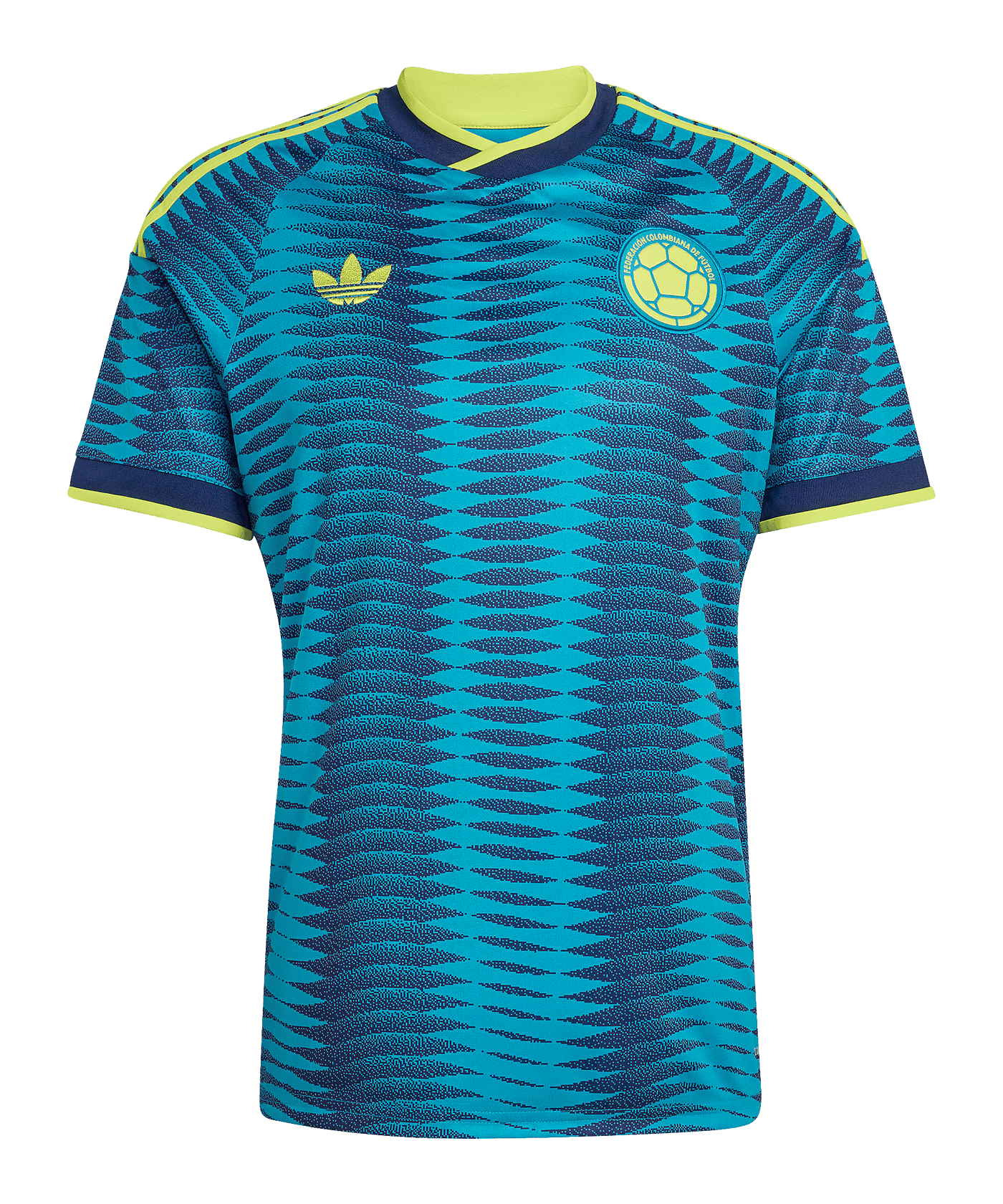 adidas FCF Kolumbien Trikot Away WM 2026 Dunkelblau