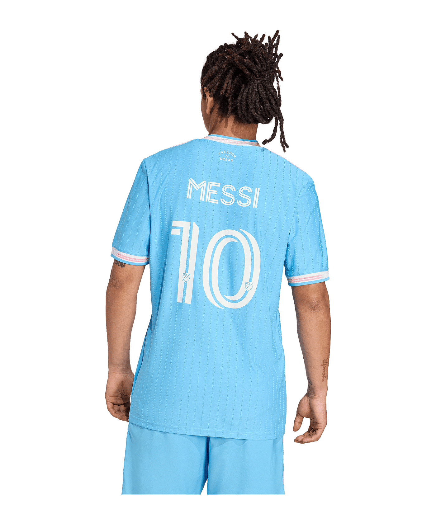 adidas Inter Miami Authentic Messi Trikot 3rd 2025/2026 Blau - blau