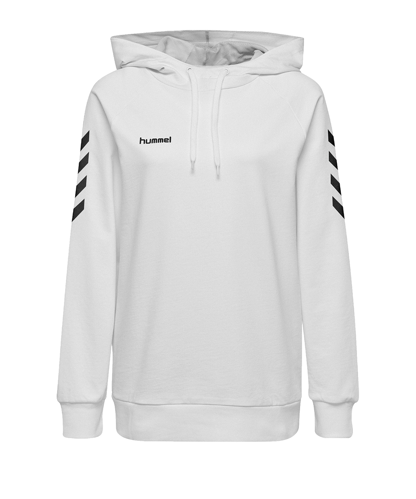Hummel Cotton Hoody Damen Weiss F9001 - weiss
