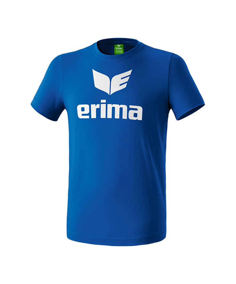 Erima Promo T-Shirt Kids Blau Weiss - blau