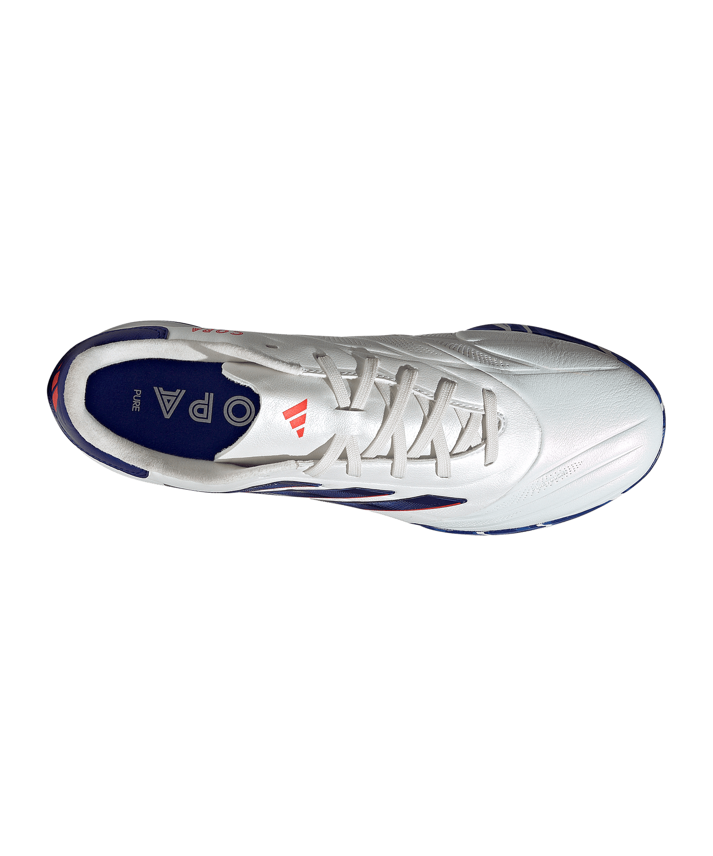 adidas COPA Pure 2 Elite TF Advancement Weiss Blau - weiss