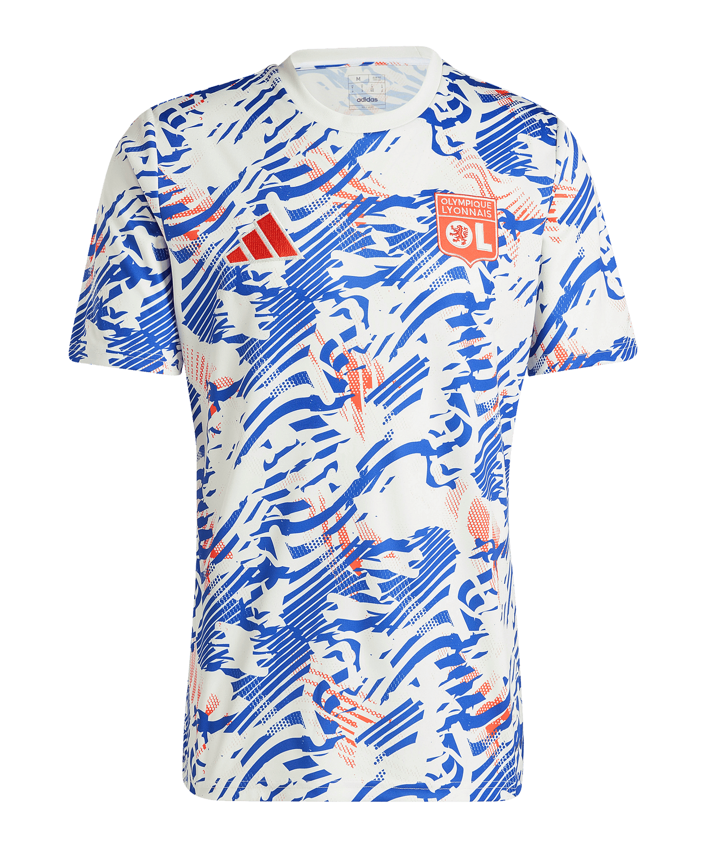 adidas Olympique Lyon Prematch Shirt 2024/2025 Weiss - weiss